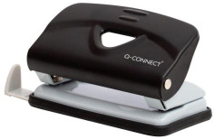 Dierovačka Q-CONNECT na 10 listov čierna/sivá
