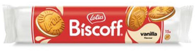 Karamelové sušienky Lotus Biscoff Sandwich vanilka 150g