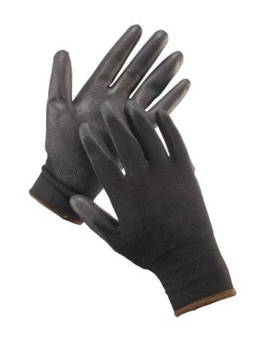 Rukavice pletené FF BUNTING LIGHT HS-04-003, čierne, veľ. 10/XL