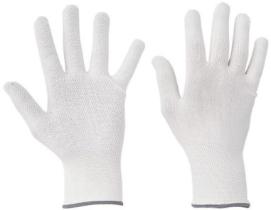Rukavice bezšvové s PVC terčíkm FF BUSTARD EVO LIGHT HS-04-015, veľ. 11/XXL