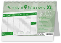Stolový kalendár stĺpcový 24x16 cm - Pracovný XL 2026