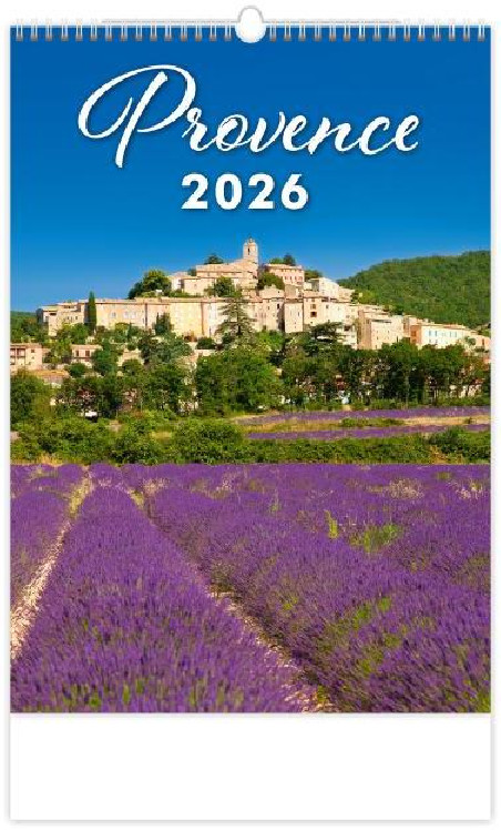 Nástenný kalendár Provance 31,5 x 45 cm 2026