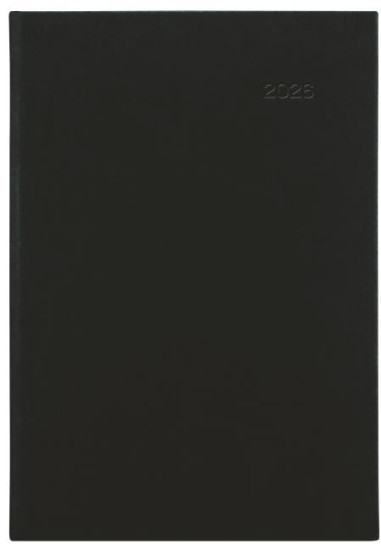 Diár Viva denný A5 14,8 x 21 cm čierny 2026
