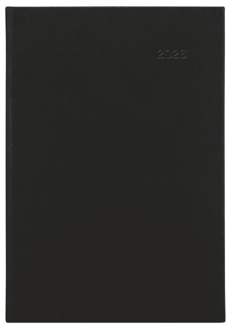 Diár Viva denný A5 14,8 x 21 cm čierny 2026