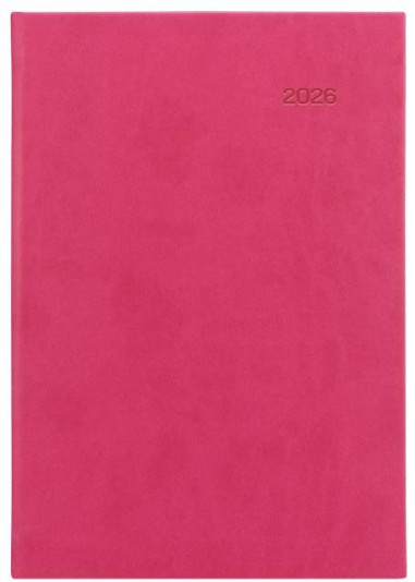 Diár Viva denný A5 14,8 x 21 cm ružový 2026