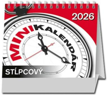 Stolový kalendár stĺpcový Mini 13,8 x 11,5 mm