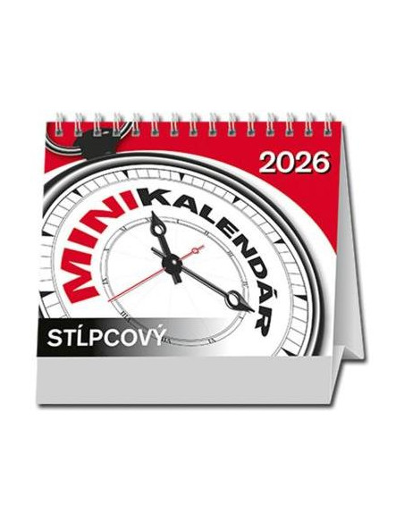 Stolový kalendár stĺpcový Mini 13,8 x 11,5 mm