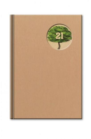 Denný diár A5 - FOLK červený