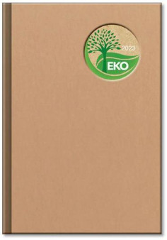 Denný diár A5 - FOLK EXTRA červený