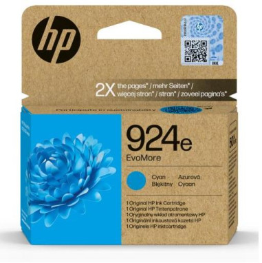 Atramentová náplň HP 4K0U7NENOCE1 HP 924 cyan (800 str.)