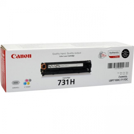 Toner Canon CRG-731 H black LBP 7100Cn/7110Cw, MF8230Cn/8280Cw, 2400 strán Toner Canon CRG-731 H black LBP 7100Cn/7110Cw, MF8230Cn/8280Cw, 2400 strán