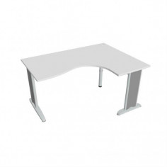 Pracovný stôl Flex, ergo, ľavý, 160x75,5x120 (80x60) cm,...