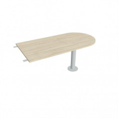 Doplnkový stôl Flex, 160x75,5x80 cm, agát/kov