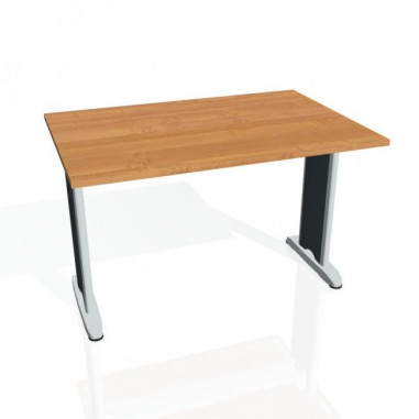 Rokovací stôl Flex, 120x75,5x80 cm, jelša/kov