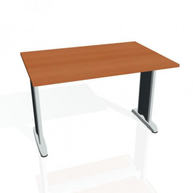 Rokovací stôl Flex, 120x75,5x80 cm, čerešňa/kov