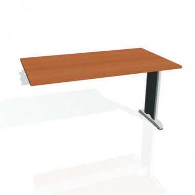 Rokovací stôl Flex, 140x75,5x80 cm, čerešňa/kov