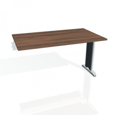 Rokovací stôl Flex, 140x75,5x80 cm, orech/kov