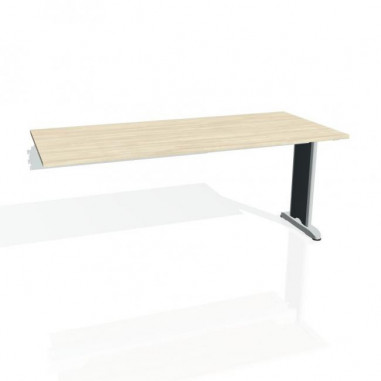 Rokovací stôl Flex, 180x75,5x80 cm, agát/kov