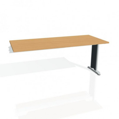 Rokovací stôl Flex, 180x75,5x80 cm, buk/kov