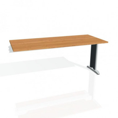 Rokovací stôl Flex, 180x75,5x80 cm, jelša/kov