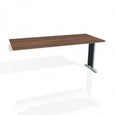 Rokovací stôl Flex, 180x75,5x80 cm, orech/kov