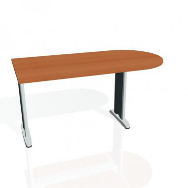 Doplnkový stôl Flex, 160x75,5x80 cm, čerešňa/kov