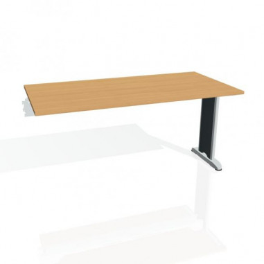 Rokovací stôl Flex, 160x75,5x80 cm, buk/kov