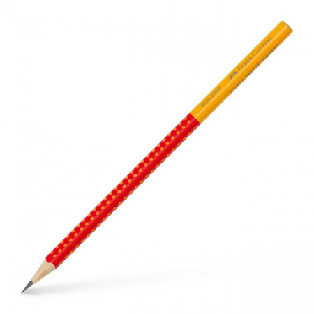Ceruzka Faber Castell Grip 2001 B červená-oranžová 12ks Ceruzka Faber Castell Grip 2001 B červená-oranžová 12ks