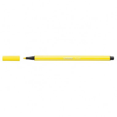 Popisovač STABILO Pen 68 fluorescenčný žltý