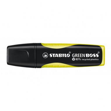 Zvýrazňovač STABILO GREEN BOSS žltý