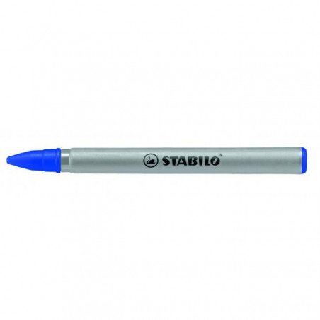 Náhradná náplň do rollera Stabilo Easy original fine modrá, 3ks