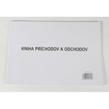 Kniha príchodov a odchodov, A4, 50 hárkov