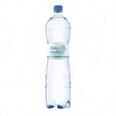 Pramenitá voda Zlatá studňa nesýtená 1,5l