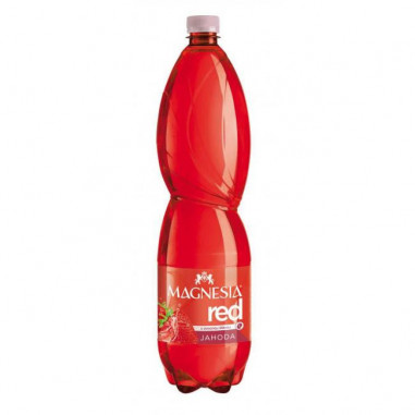 Minerálna voda MAGNESIA red ochutená - jahoda 6 x 1,5 ℓ