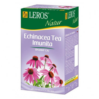 Čaj LEROS Natur bylinný na imunitu s echinaceou HB 10 x 1,5 g
