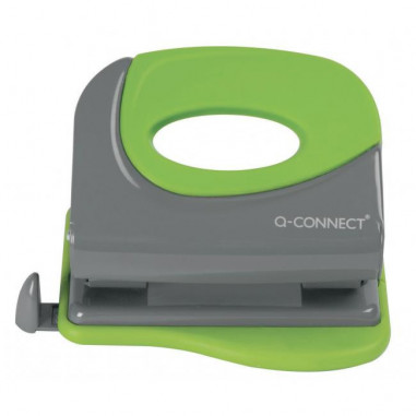 Dierovačka Q-CONNECT na 20 listov sivá/zelená