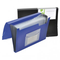 Aktovka plastová s 12 priehradkami Q-CONNECT nepriehľadná...