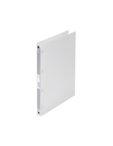 Zakladač 4-krúžkový Q-CONNECT celoplastový 1,6cm transparentný mliečny