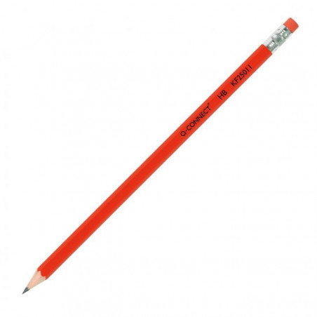 Ceruzka Q-CONNECT s gumou 12ks