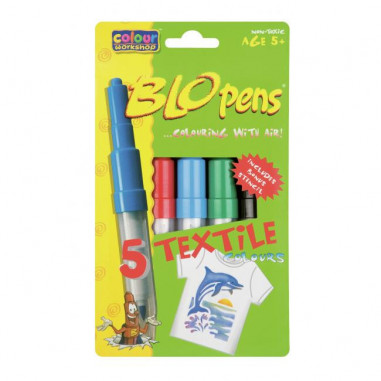 Fúkacie fixky na textil Centropen 5f