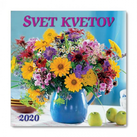 Nástenný kalendár Svet kvetov 2020 Nástenný kalendár Svet kvetov 2020