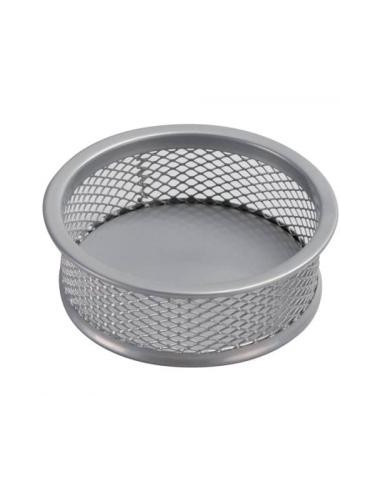 Drôtený stojan na kancelárske spony 90x32mm malý strieborný