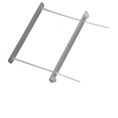 Paraván Hobis na hranu stola, oblý, 140 cm, orech