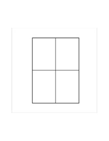 Etikety univerzálne 105x148,5mm Etibox A4 100 hárkov