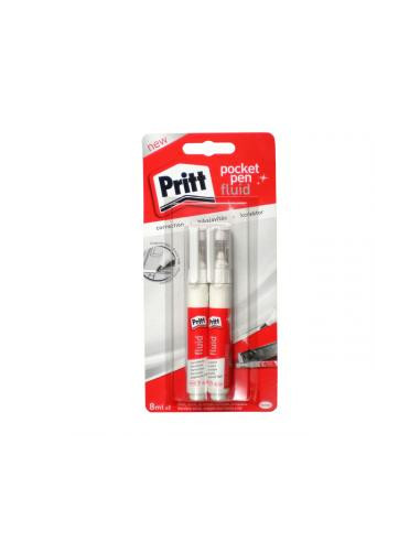 Korekčné pero PRITT POCKET PEN,2x 8 ml