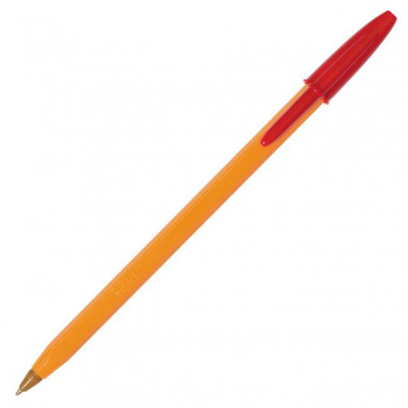 Guľôčkové pero BIC Orange Fine červené