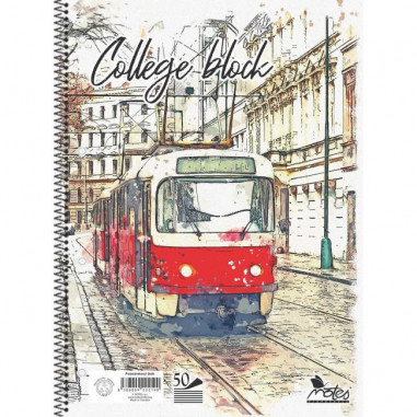 Blok College Notes A4 50 listov linajkový