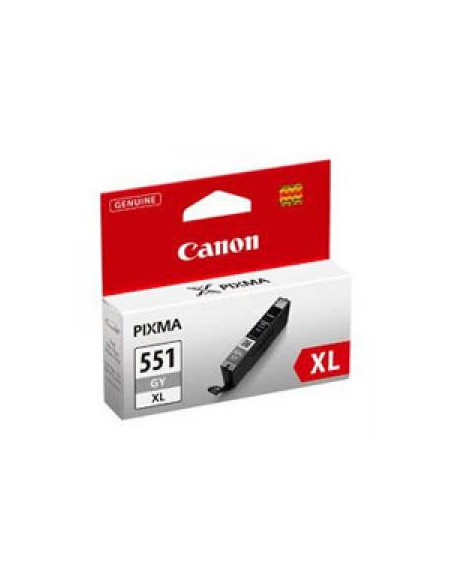 Atramentová náplň Canon CLI-551 GY pre MG 5450/6350/iP7250 grey XL (500 str.)