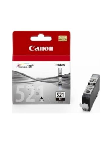 Atramentová náplň Canon CLI-521 pre MP 540/620/630/980/iP 3600/4600 black (460 str.)