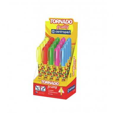 Displej Centropen roller Tornado FRUITY 2675 20 ks